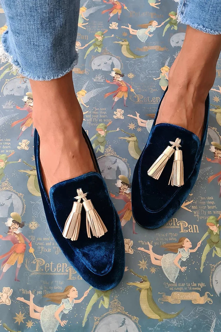 Margaret Robinson | Loafers With Champagne Tassels