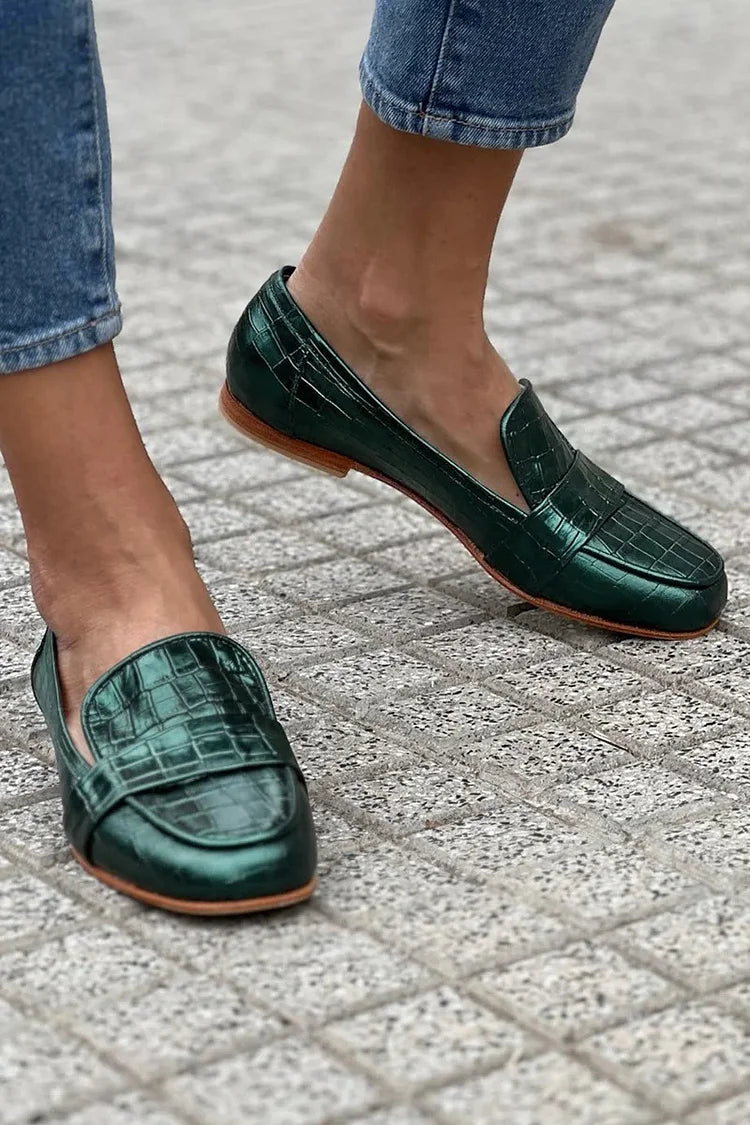 Margaret Robinson | Crocodile Effect Loafer