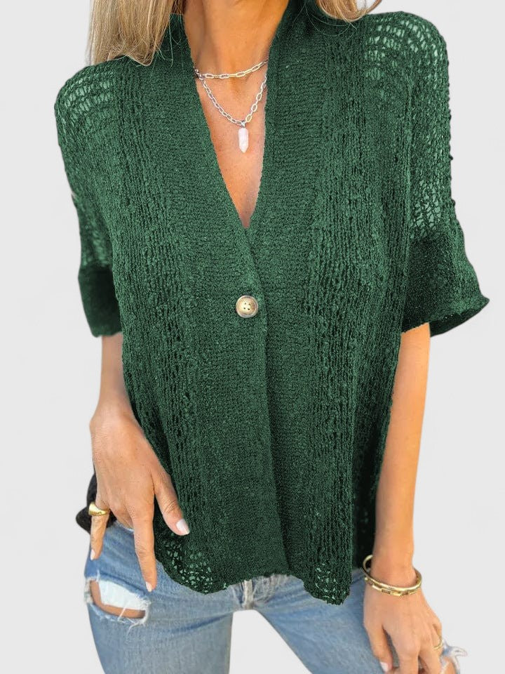 Margaret Robinson | Elegant Knitted Shirt