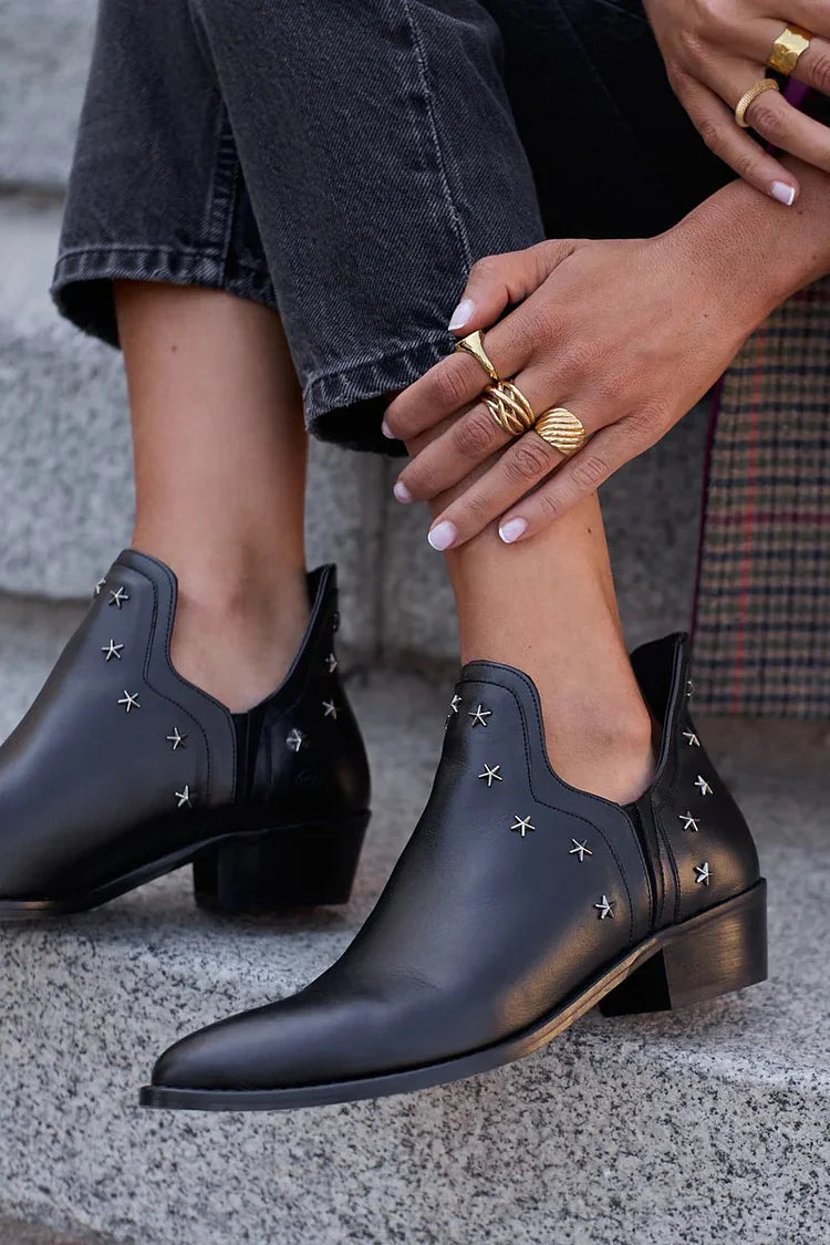 Margaret Robinson | Ankle Boot With Star Details