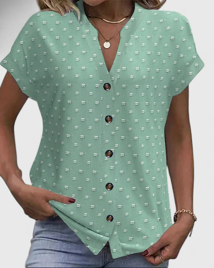 Margaret Robinson | Comfortable V-Neck Shirt