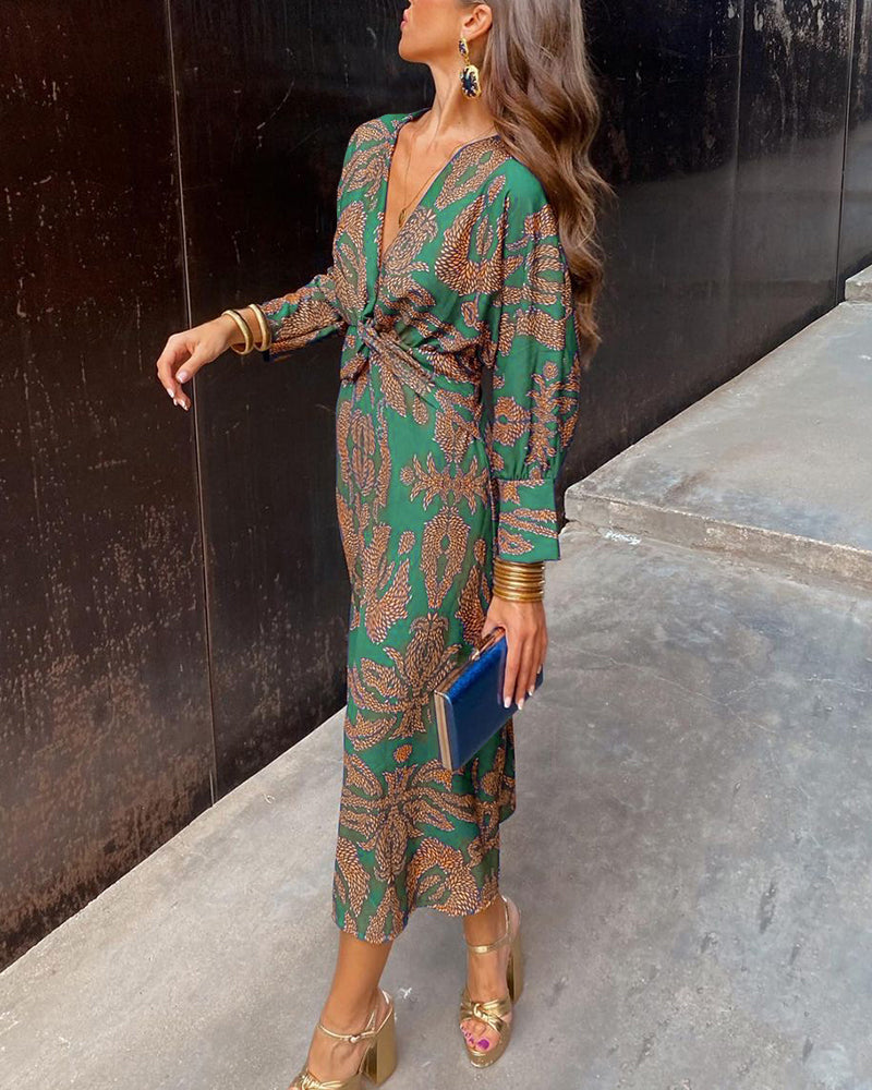 Margaret Robinson | Boho Wrap Dress