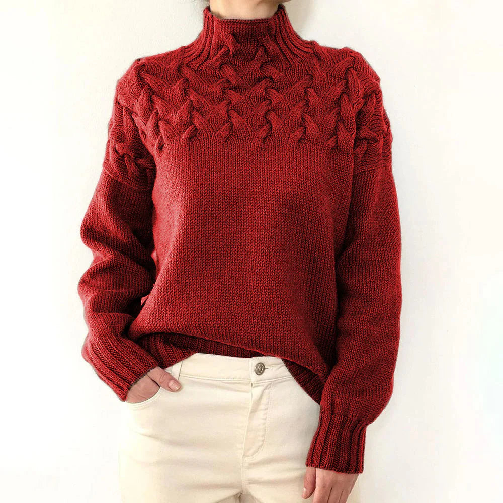 Margaret Robinson | Warm Knitted Turtleneck