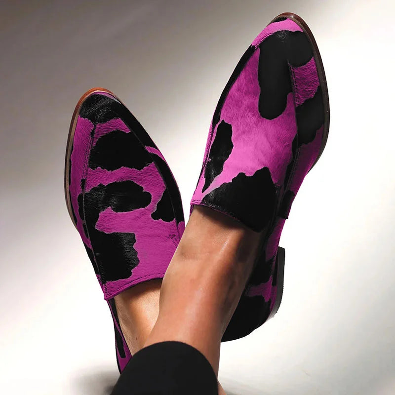 Margaret Robinson | Animal-Print Loafers