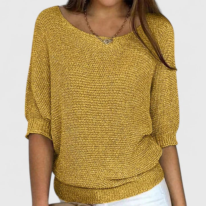 Margaret Robinson | Effortless Knit Pullover