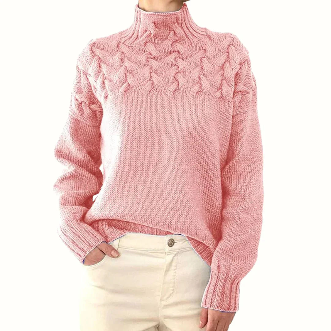 Margaret Robinson | Warm Knitted Turtleneck
