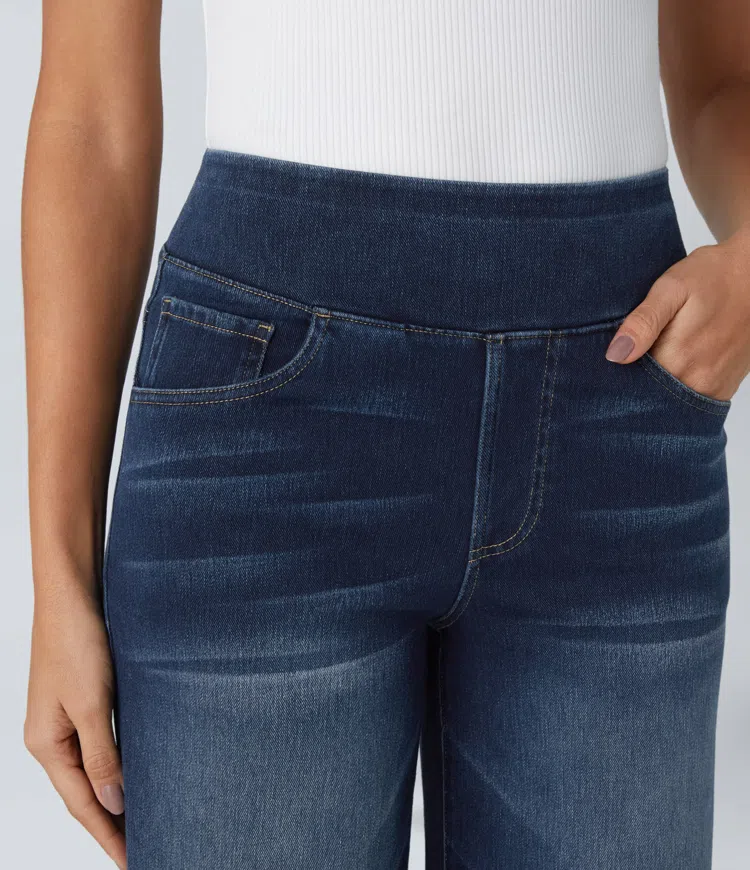 Margaret Robinson | Relaxed Fit Wide-Leg Jeans