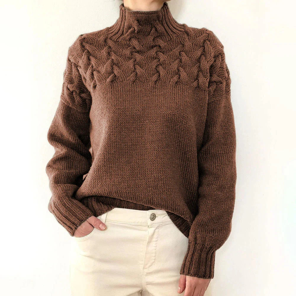 Margaret Robinson | Warm Knitted Turtleneck