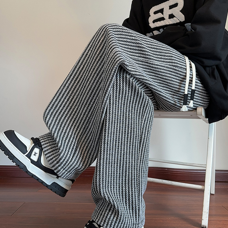 Margaret Robinson | Modern Herringbone Relaxed Sweatpants