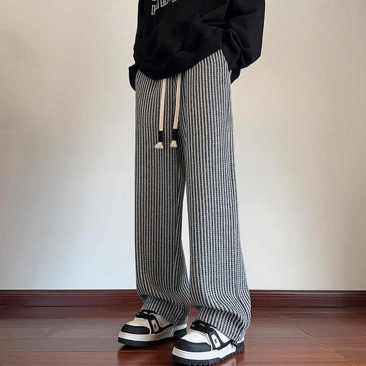 Margaret Robinson | Modern Herringbone Relaxed Sweatpants