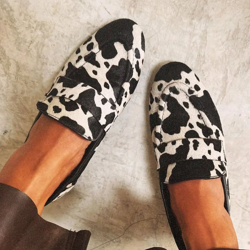 Margaret Robinson | Elegant Animal Print Loafers