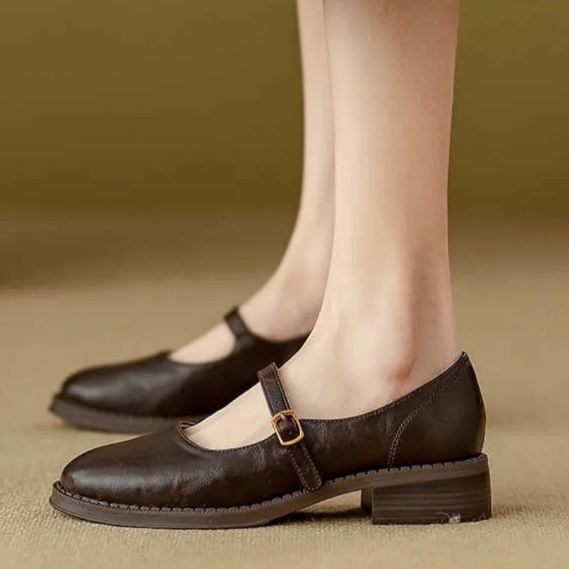 Margaret Robinson | Classic Comfort Mary Janes Made Of Leather