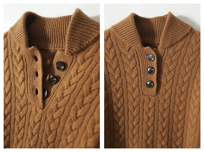 Margaret Robinson | Button-Up Sweater
