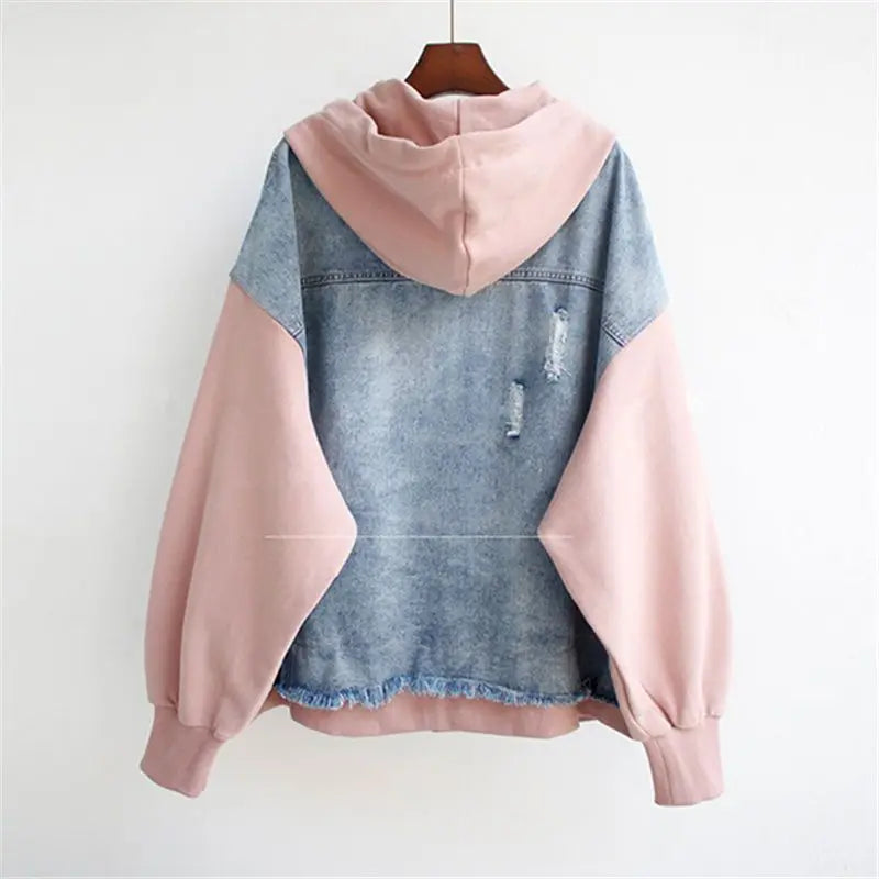 Margaret Robinson | Denim Hoodie Jacket