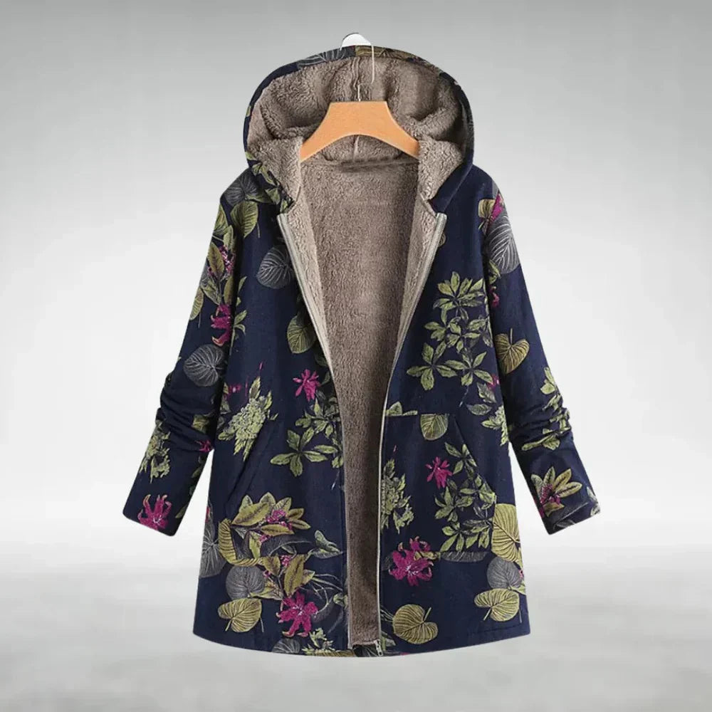 Margaret Robinson | Floral Fleece Jacket