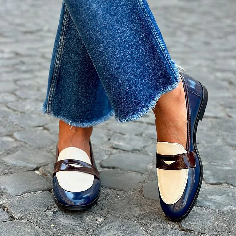 Margaret Robinson | Elegant Two-Tone Loafer
