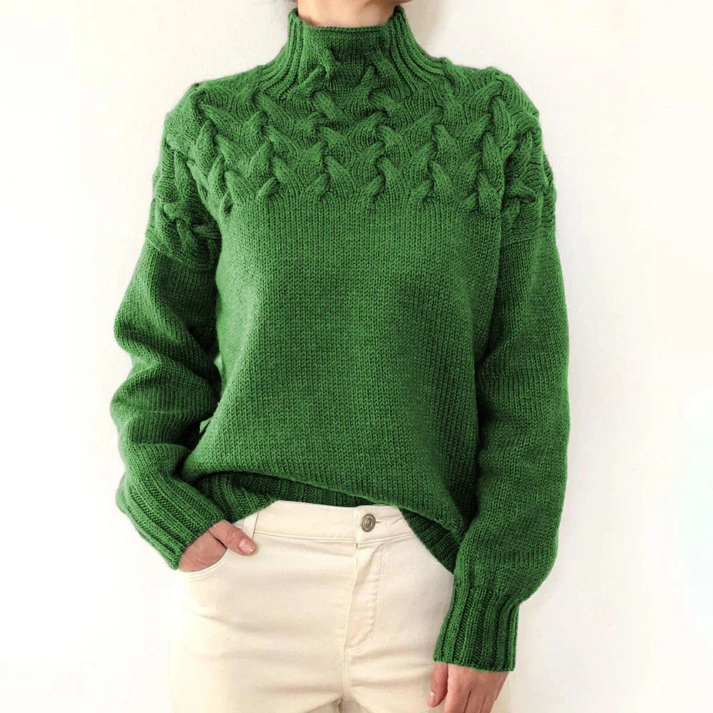 Margaret Robinson | Warm Knitted Turtleneck