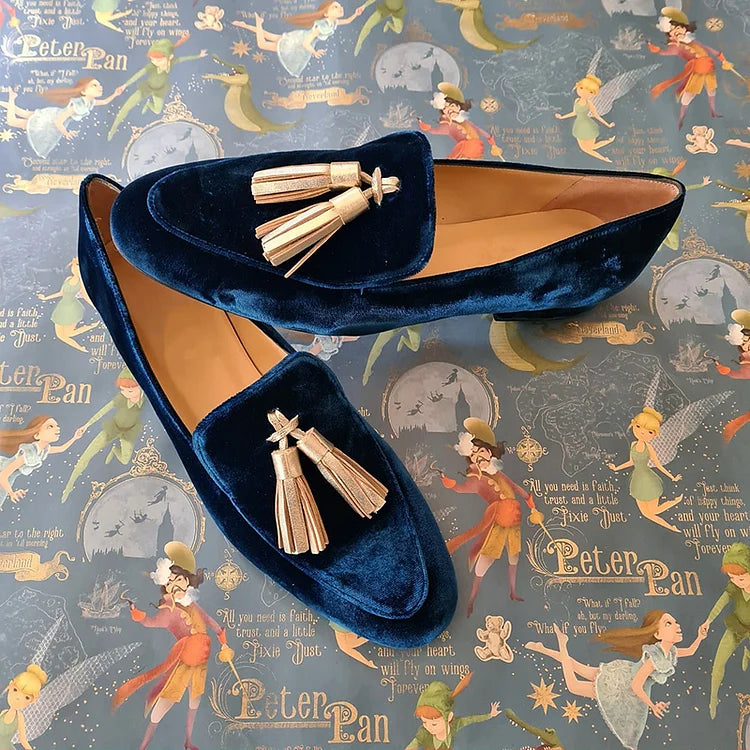 Margaret Robinson | Loafers With Champagne Tassels