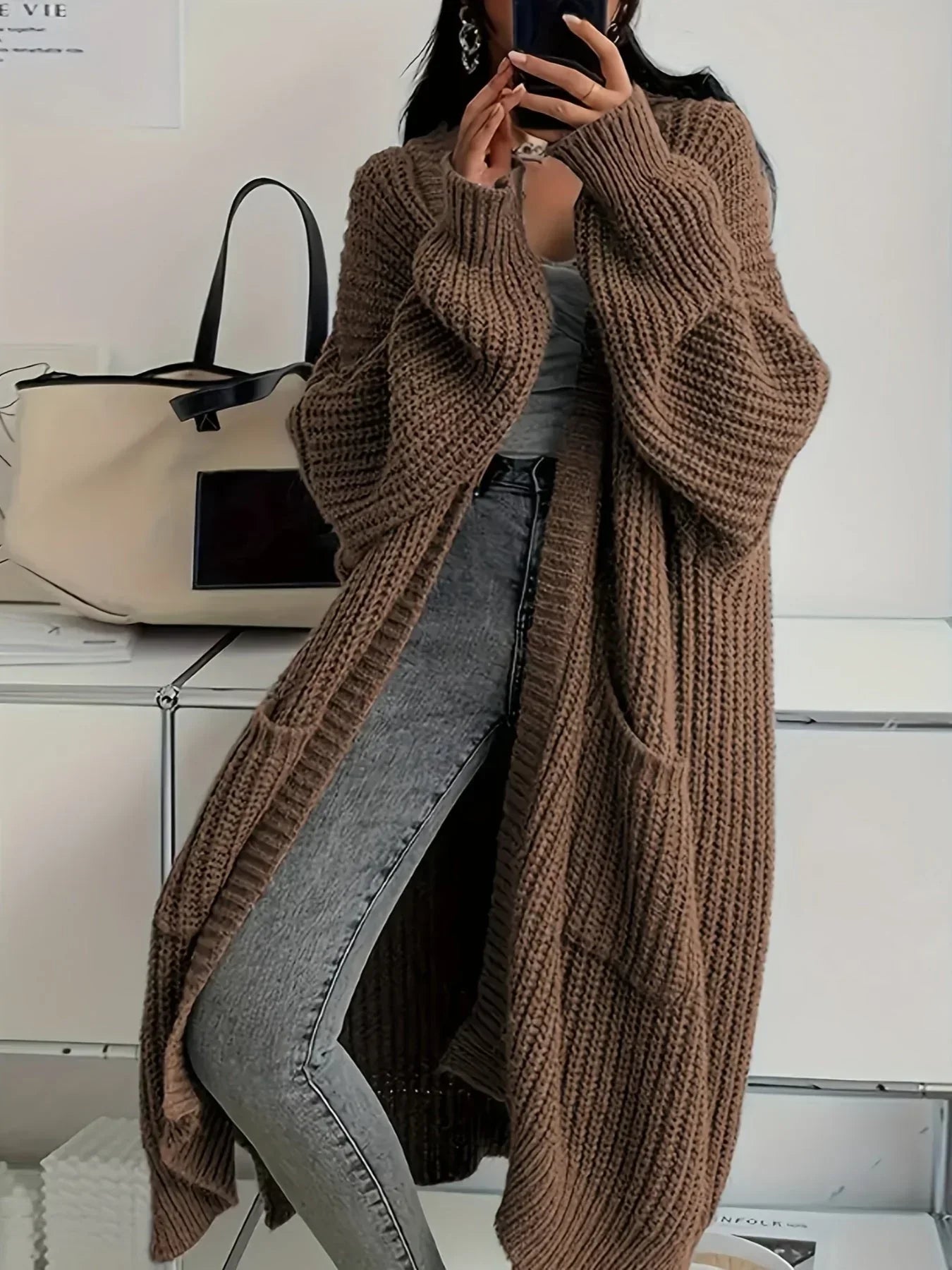 Margaret Robinson | Cozy Longline Cardigan