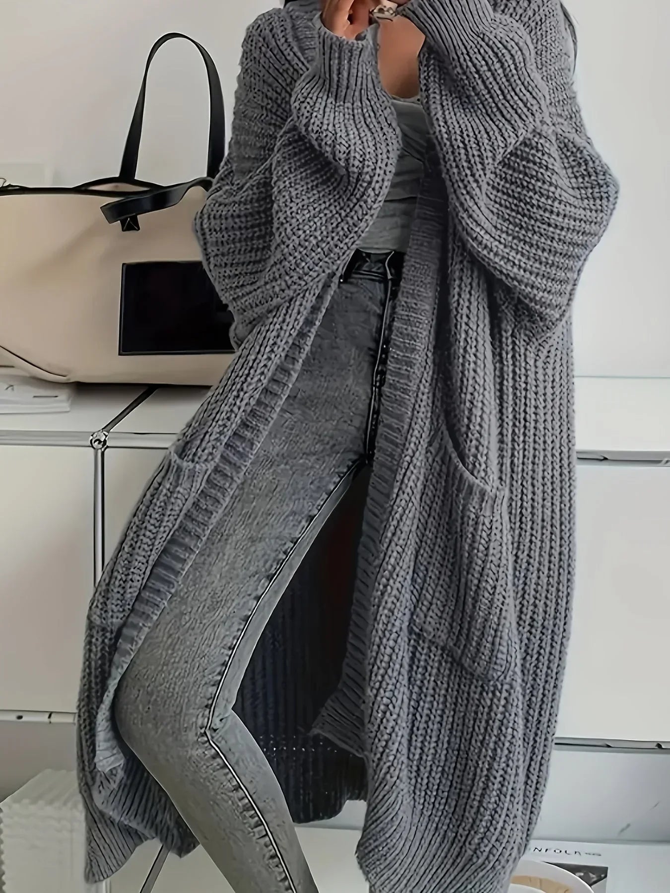 Margaret Robinson | Cozy Longline Cardigan
