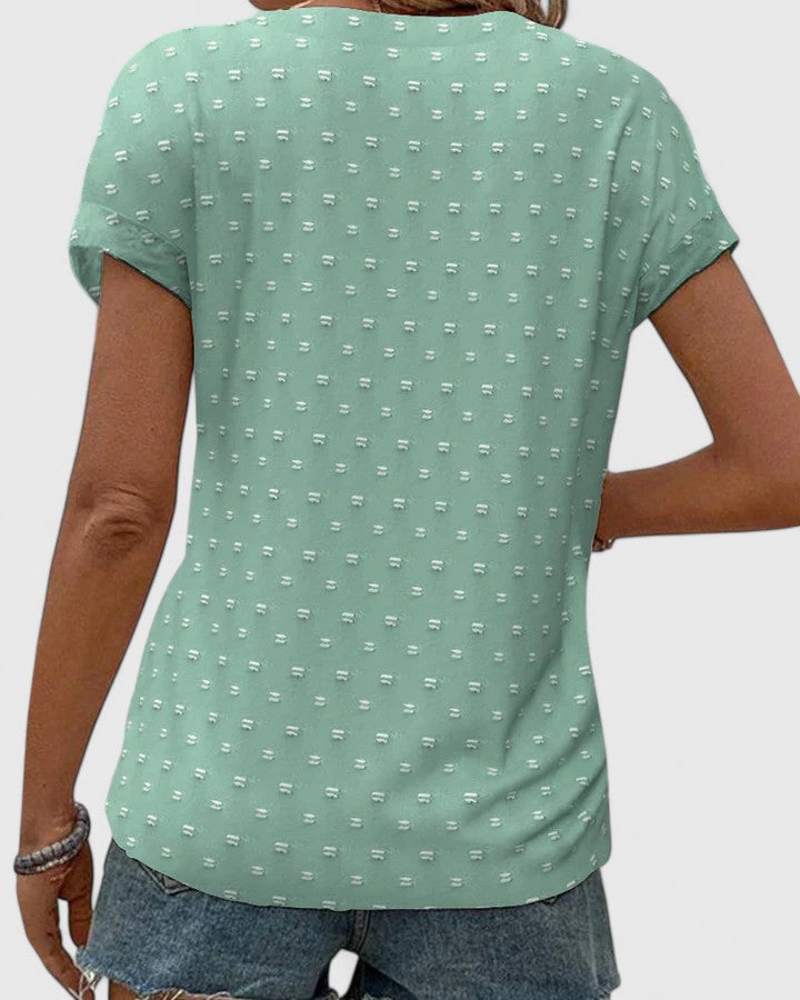 Margaret Robinson | Comfortable V-Neck Shirt