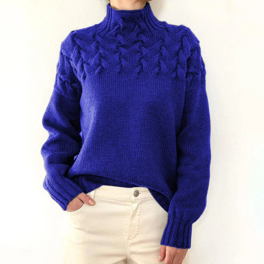 Margaret Robinson | Warm Knitted Turtleneck
