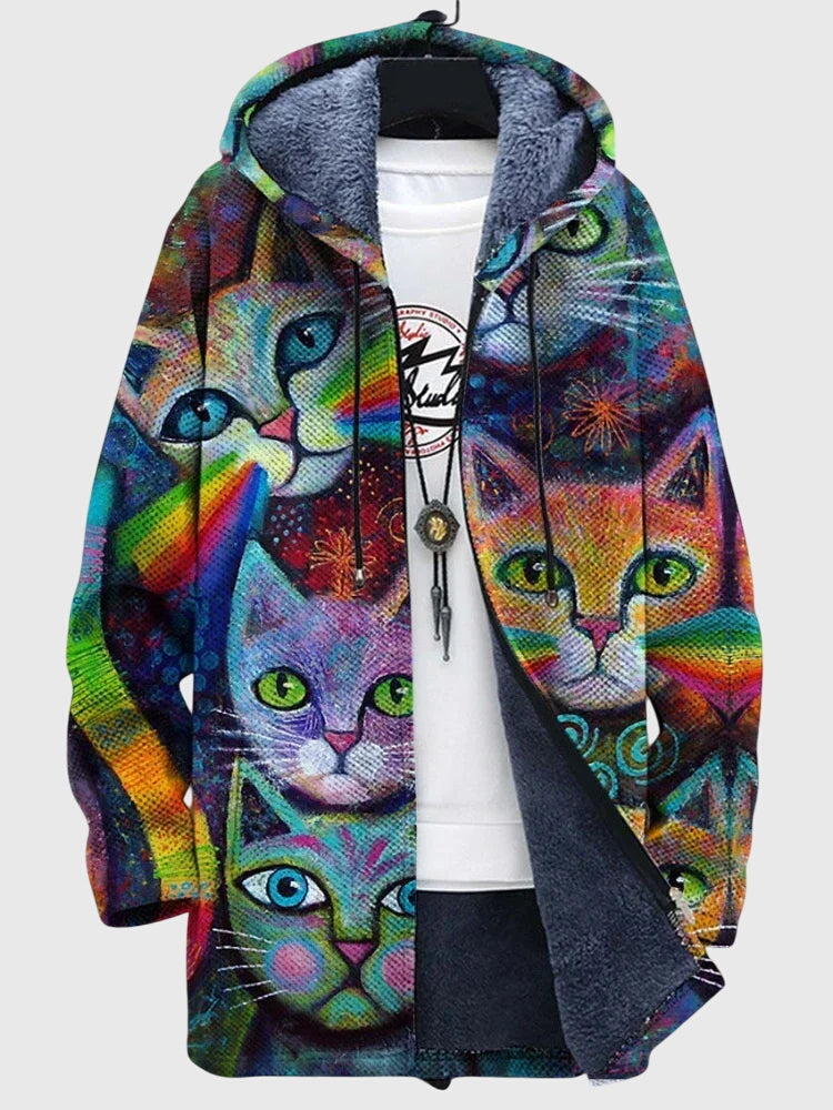 Margaret Robinson | Jacket With Artistic Print