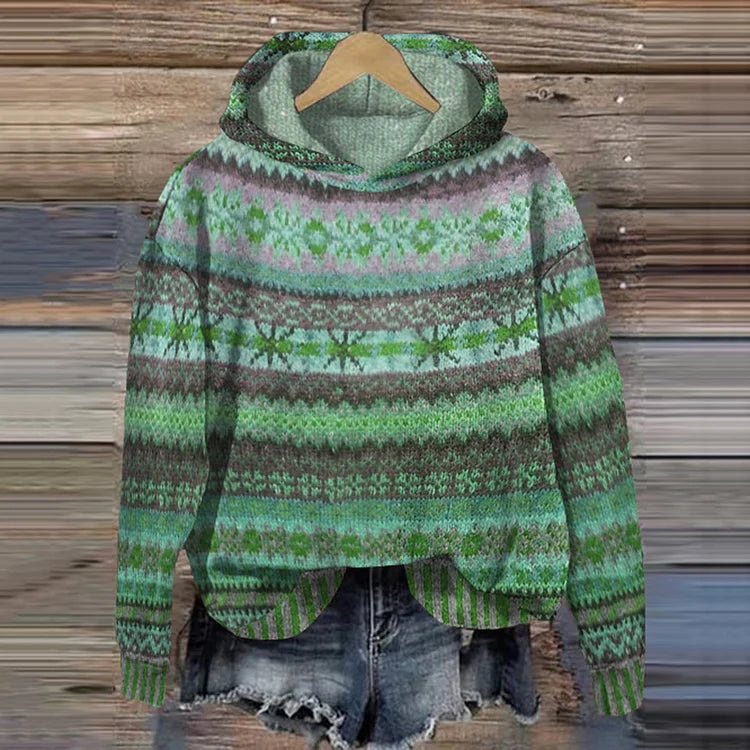 Margaret Robinson | Ethnic Retro Hoodie