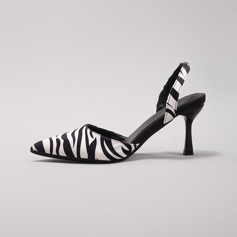Margaret Robinson | Animal Print Slingback Pumps