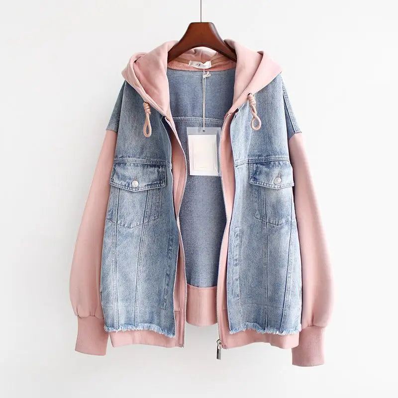 Margaret Robinson | Denim Hoodie Jacket