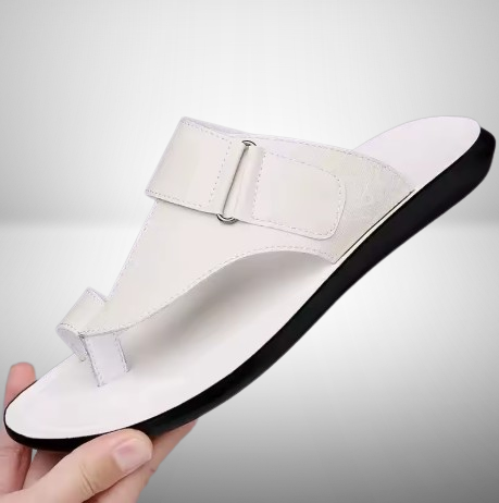 Margaret Robinson | Bare Leather Sandals