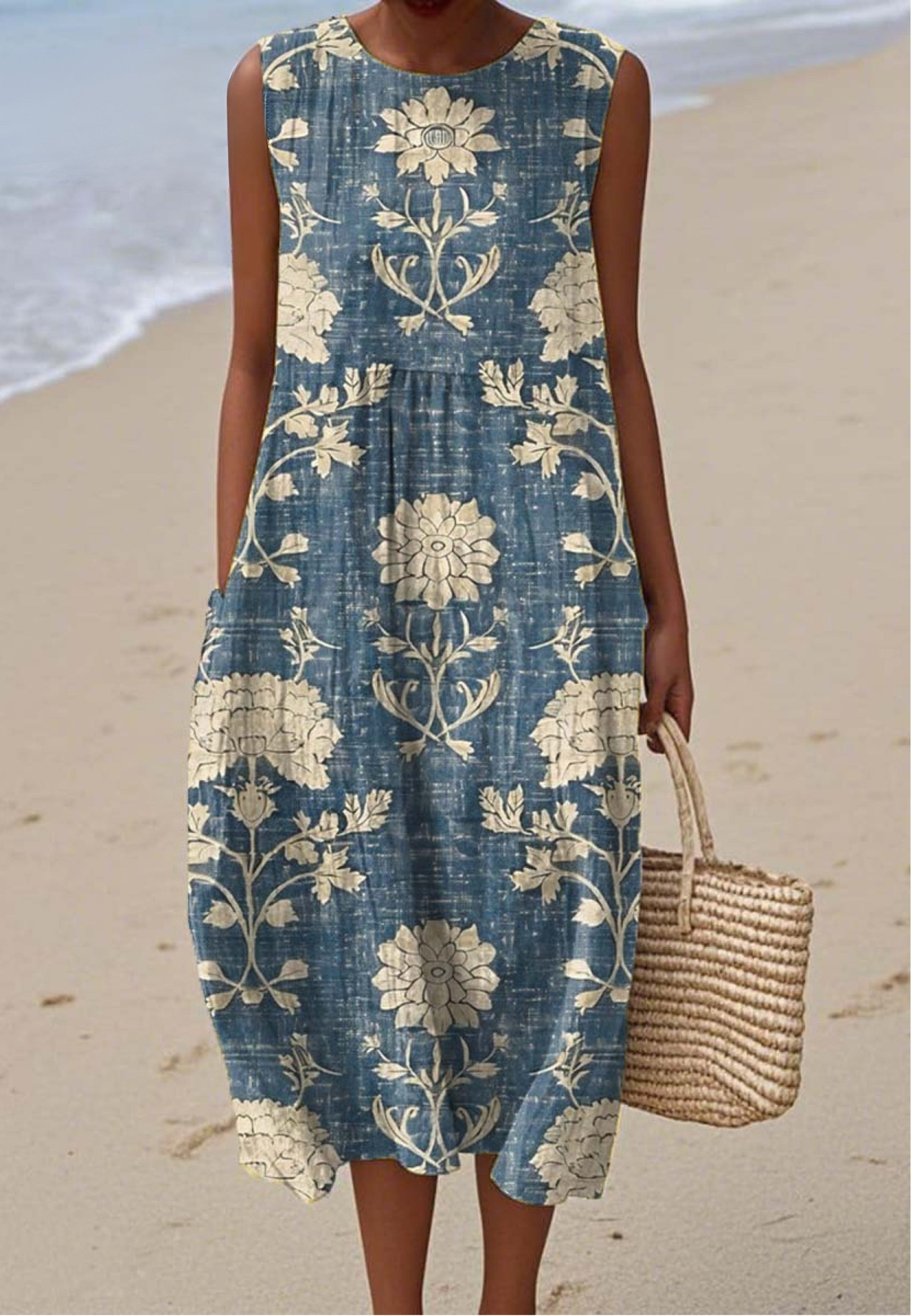 Margaret Robinson | Summer Dress In Floral Print