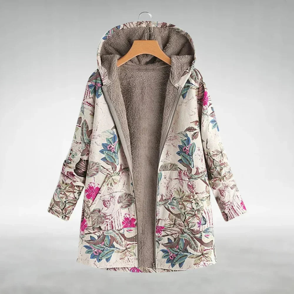 Margaret Robinson | Floral Fleece Jacket