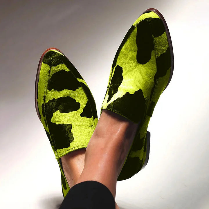 Margaret Robinson | Animal-Print Loafers